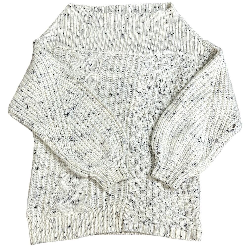 FREE PEOPLE CABLE KNIT WOMEN'S SWEATER SIZE XS